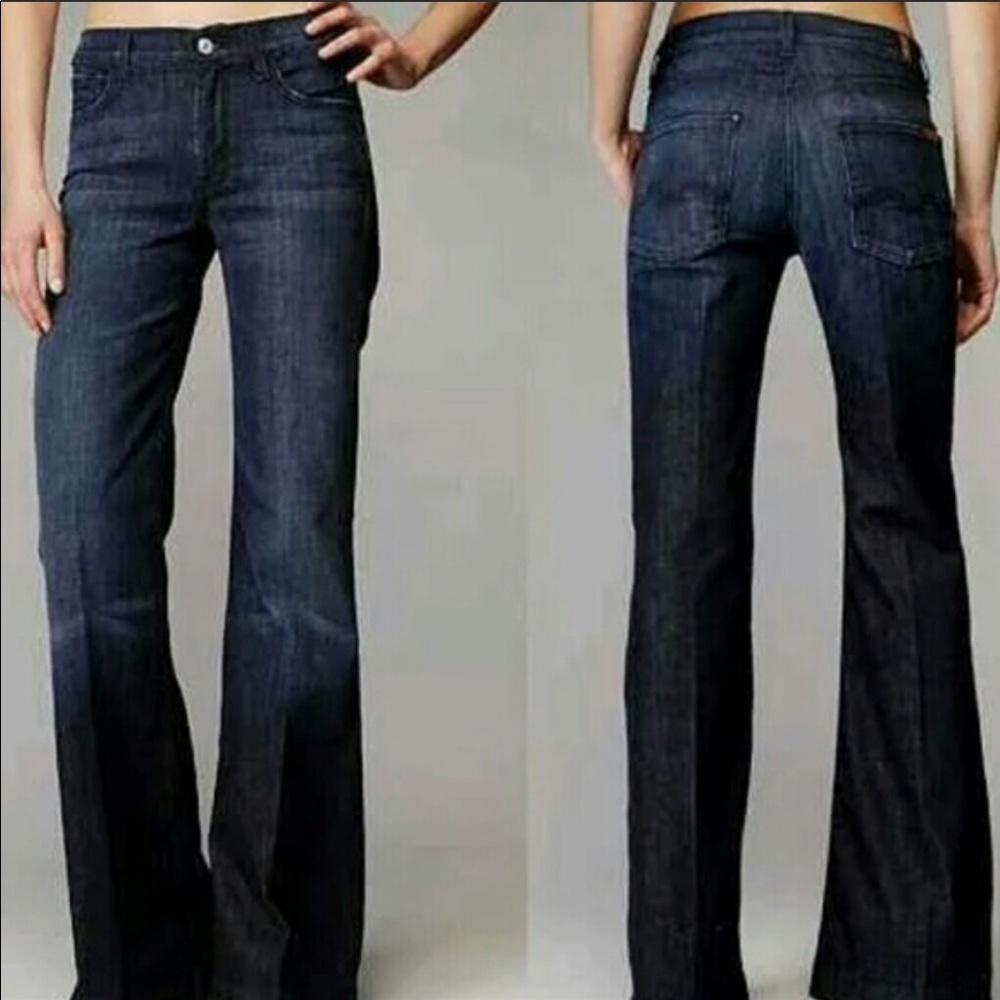 7 for All mankind Ginger Flare Jeans Size 30